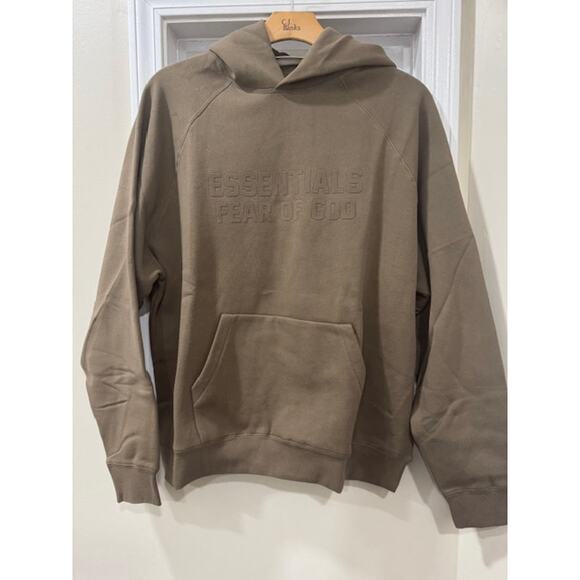 Fear of God Essentials Hoodie 'Wood' - Picture 1 of 2